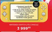 Nintendo Switchlite Console