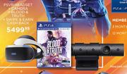 PSVR Headset + Camera + Blood And Truth + Swipe And Earn Cash Back