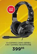 VX Gaming Camo Series 5 In 1 Gaming Headphone