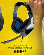 Gioteck HCP4 Wired Stereo Headset