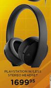 Plastation W/Less Stereo Headset