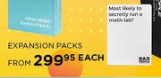 Expansion Packs-Each