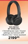 Sony WH-XB700 BT Wireless