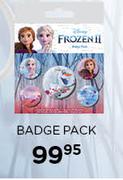 Disney Frozen II Badge Pack