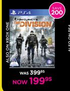 The Division Game For PS4