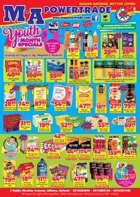 M.A Powertrade : Youth Month Specials (22 June - 09 July 2022)