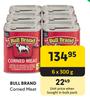 Bull Brand Corned Meat-6 x 300g