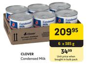 Clover Condensed Milk-6 x 385g