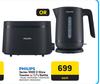 Philips Series 1000 2 Slice Toaster Or 1.7L Kettle HD2510/90/HD9314/90 850024517, 850024541