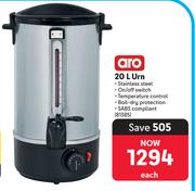 Aro Urn 81385-20Ltr Each