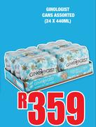 Ginologist Cans Assorted-24 x 440ml