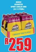 Hooch Spirit Cooler NRB Assorted-24 x 275ml