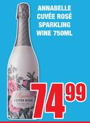 Annabelle Cuvee Rose Sparkling Wine-750ml