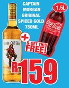 Captain Morgan Original Spiced Gold-750ml