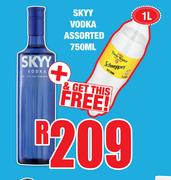 Skyy Vodka Assorted-750ml