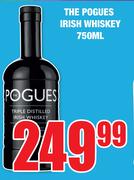 The Pogues Irish Whisky-750ml