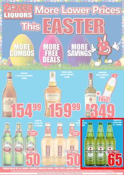 Boxer Liquor Free State & North West : More Lower Prices This Easter (23 March - 10 April 2023), page 4