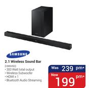 Samsung 2.1 Wireless Sound Bar HWK450