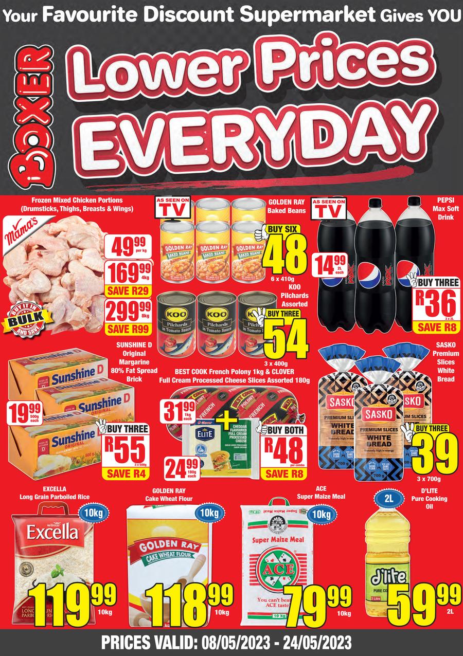 Boxer Super Stores Limpopo & Mpumalanga : Low Prices Everyday (8 May ...