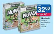 NutriTech NuWay High Protein Cereal-500g Each
