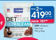 USN Ultralean Diet Fuel Bag-2 x 900g Per Offer