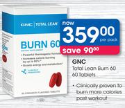 GNC Total Lean Burn 60  60 Tablets-Per Pack