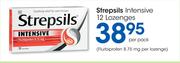 Strepsils Intensive 12 Lozenges-Per Pack