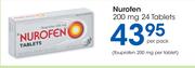 Nurofen 200 mg 24 Tablets-Per Pack