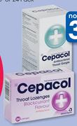 Cepacol 24 Throat Lozenges-Each