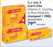 Cal-C-Vita Vitamin C, Combo Or Plus Products-Per Pack