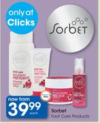 Sorbet Foot Care Products-Each