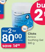 Clicks Arnica Soothing Gel-2 x 500g