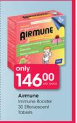 Airmune Immune Booster 30 Effervescent Tablets-Per Pack