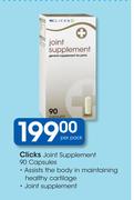 Clicks Joint Supplement 90 Capsules-Each