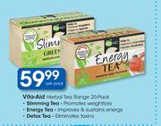 Vita Aid Herbal Tea Range 20 Pack-Per Pack