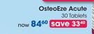 OsteoEze Acute 30 Tablets