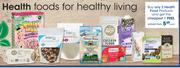 3 Health Food Products -Each