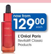 L'Oreal Paris Revitalift Classic Products-Each