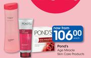 Pond's Age Miracle Skin Care Products-Each