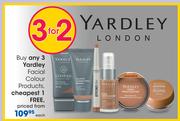 Yardley Facial Colour Products-Each