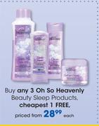 Oh So Heavenly Beauty Sleep Products-Each