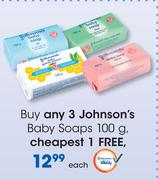 Johnson's Baby Soaps-100g Each