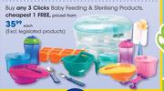 Clicks Baby Feeding & Sterilising Products-Each