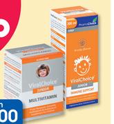 Viral Choice Junior Orange Syrup-200ml Each
