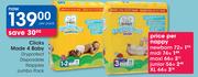 Clicks Made 4 Baby Dry-protect Disposable Nappies Jumbo Pack-Per Pack