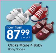 Clicks Made 4 Baby Baby Shoes-Per Pair