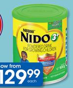 Nestle Nido Pre School Powered Drink-900g Each