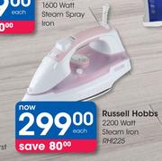 Russell Hobbs 2200 Watt Steam Iron RHI225-Each