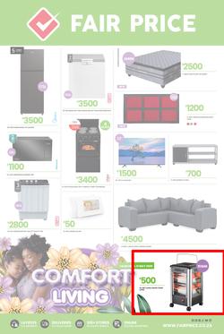 Fair Price : Comfort Living (30 April - 31 May 2025), page 1