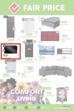 Fair Price : Comfort Living (30 April - 31 May 2025), page 1